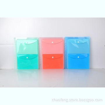 double plastic printing button Envelope